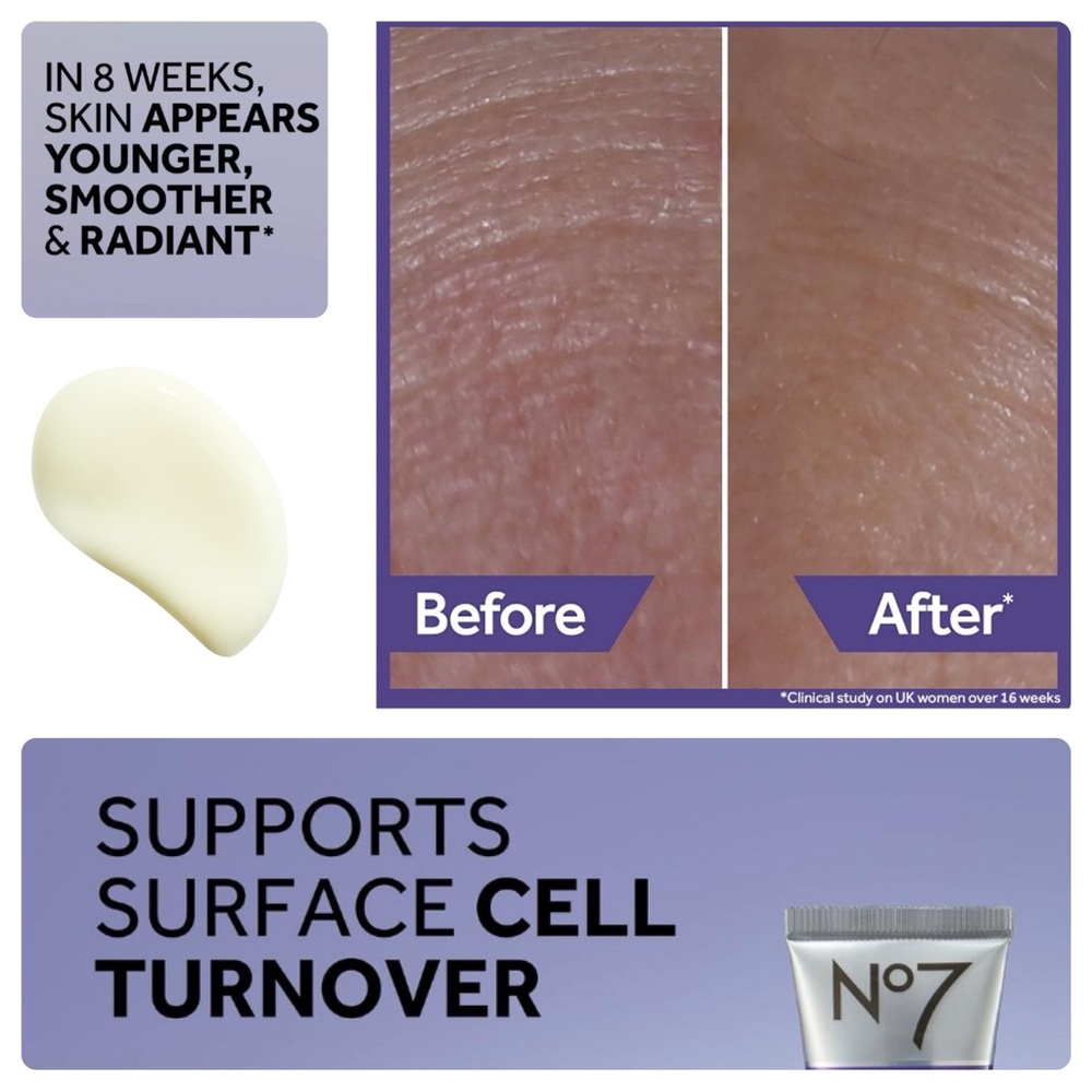 NEW 4x No7 No. 7 Advanced Retinol 1.5% Complex Night Concentrate Mini - Picture 2 of 5